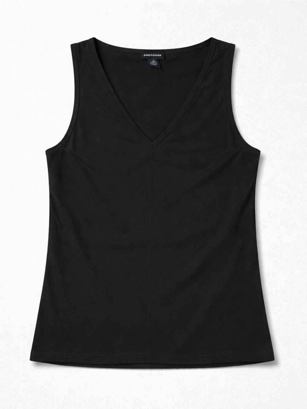 Ann Taylor Black V-Neck Tank Top